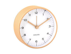 Karlsson - Alarm clock Circus Rings soft brown