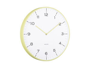 Karlsson - Wall clock Circus Rings matcha green