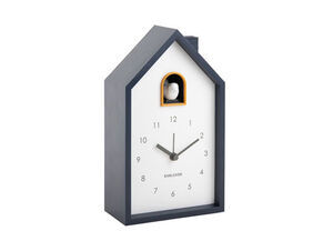 Karlsson - Alarm clock Modern Cuckoo dark blue