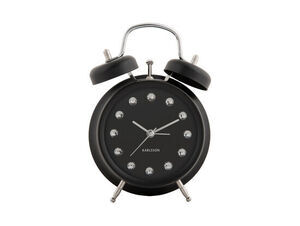 Karlsson - Alarm clock Glam Diamonds black