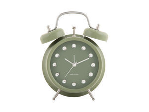 Karlsson - Alarm clock Glam Diamonds jungle green