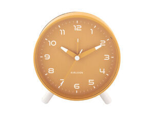 Karlsson - Alarm clock Orgullo ochre yellow