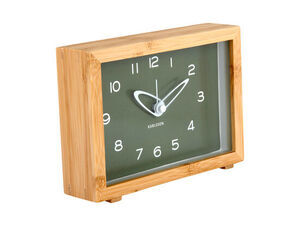 Karlsson - Alarm clock Tipico luxury green
