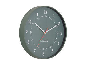 Karlsson - Wall clock Fresco jungle green