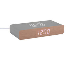 Karlsson - Alarm clock Retro Flat LED mouse grey