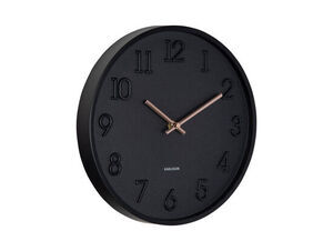 Karlsson - Wall clock Calma matt black