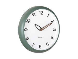 Karlsson - Wall clock Bella jungle green