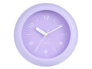 Karlsson - Wall clock Slope soft purple