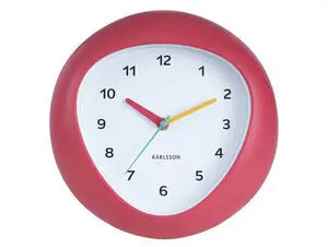 Karlsson - Wall clock Funky Vibes scarlet red