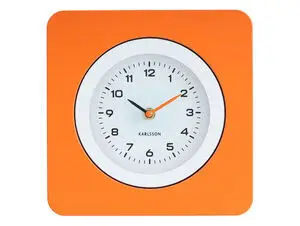 Karlsson - Wall clock New Vintage bright orange