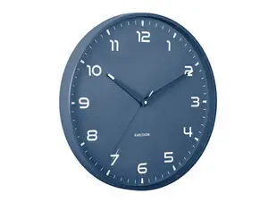 Karlsson - Wall clock Orgullo classic blue