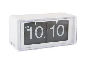 Karlsson - Wall/table clock Retro Boxed Flip white