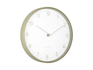Karlsson - Wall clock Sencillez tea green