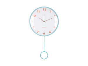 Karlsson - Wall clock Cheeky Dome pendulum soft blue