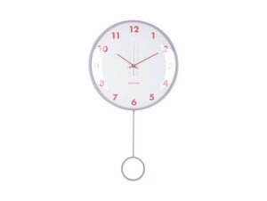 Karlsson - Wall clock Cheeky Dome pendulum soft purple