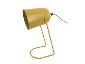 Leitmotiv - Table Lamp Enchant iron matt ochre yellow