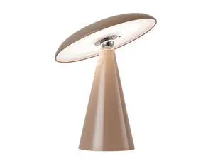 Leitmotiv - Table lamp Phoebe LED brown