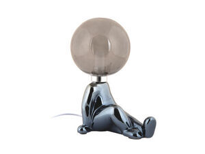 Leitmotiv - Table lamp Joey LED ceramic black plated