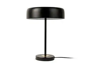 Leitmotiv - Table lamp Gold Disc black
