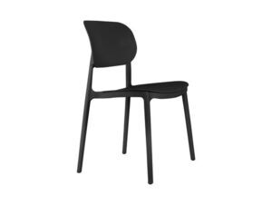 Leitmotiv - Dining chair Cheer PP black