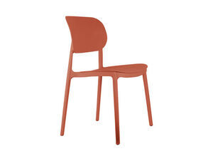 Leitmotiv - Dining chair Cheer PP burned orange