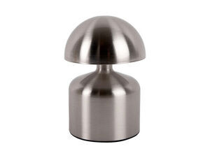 Leitmotiv - Table lamp Impetu LED brushed nickeL