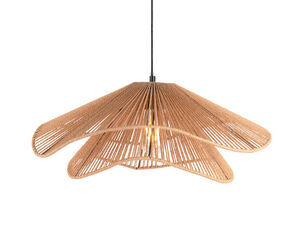 Leitmotiv - Pendant lamp Sombra double paper rope naturel