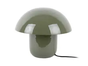 Leitmotiv - Table lamp Fat Mushroom enamel jungle green