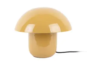 Leitmotiv - Table lamp Fat Mushroom enamel honey yellow