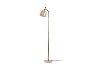Leitmotiv - Floor lamp Smart enamel soft brown
