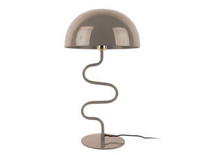 Leitmotiv - Table lamp Twist enamel warm grey
