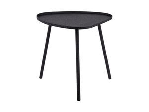 Leitmotiv - Side table Boaz iron textured black