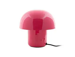 Leitmotiv - Table lamp Fat Mushroom Mini enamel bright pink