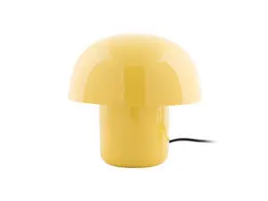 Leitmotiv - Table lamp Fat Mushroom Mini enamel bright yellow