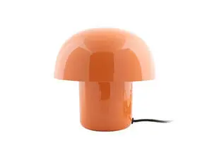 Leitmotiv - Table lamp Fat Mushroom Mini enamel bright orange