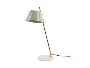 Leitmotiv - Table lamp Savvy enamel grayed jade