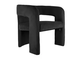 Leitmotiv - Chair Vigor corduroy black