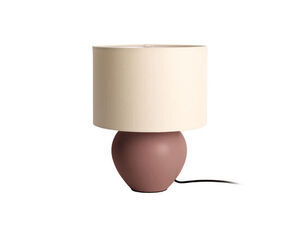 Leitmotiv - Table lamp Alma cone matt chocolate brown