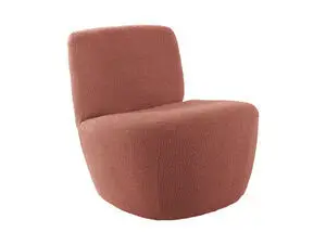 Leitmotiv - Chair Ada bouclé faded pink