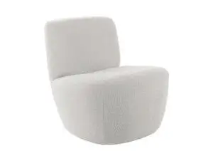 Leitmotiv - Chair Ada bouclé off white