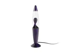Leitmotiv - Table lamp Funky Rocket Lava purple