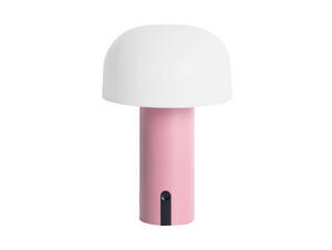 Leitmotiv - Table lamp Luca iron faded pink LED