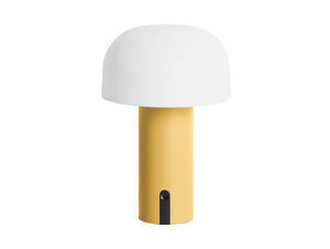 Leitmotiv - Table lamp Luca iron ochre yellow LED
