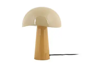 Leitmotiv - Table lamp Grato enamel honey yellow w. soft yellow