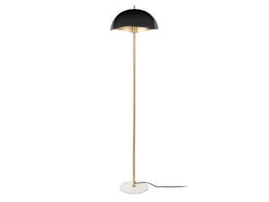 Leitmotiv - Floor lamp Waved enamel black