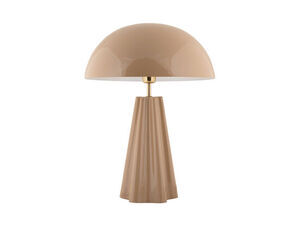 Leitmotiv - Table lamp Amplio XL enamel soft brown