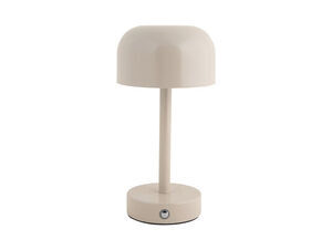 Leitmotiv - Table lamp James LED iron shiny warm grey