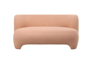 Leitmotiv - Sofa Ardor teddy curl sand brown