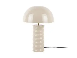 Leitmotiv - Table lamp Gracio enamel warm grey