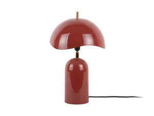 Leitmotiv - Table lamp Querido enamel red ochre